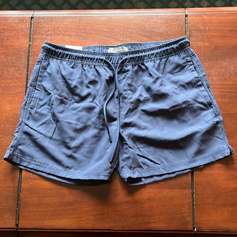 Men’s cotton on shorts navy size XL